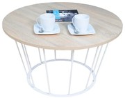 Skandynawski stolik kawowy dąb sonoma L2-S11