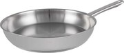 Patelnia COSY & TRENDY Daily ze stali nierdzewnej 28 cm na wszystkie rodzaje kuchenek indukcyjnych, aluminiowe dno, stalowy uchwyt, piekarnik 200°C