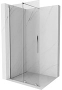 Mexen Velar ścianka prysznicowa rozsuwana Walk-in 75 x 200 cm, transparent 8 mm, chrom - 871-075-000-03-01