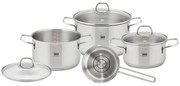 Elo 41410 4-częściowy zestaw garnków ze stalinierdzewnej Twice