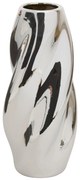 Wazon srebrny TWISTED SKY, ceramiczny