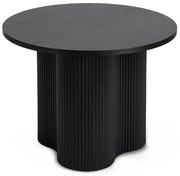 Lamelowy czarny nowoczesny kawowy stolik C4-A71