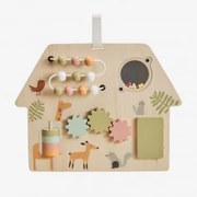 Drewniana Wielofunkcyjna Deska Mahina Kids Brązowy Naturalne Drewno - Sklum