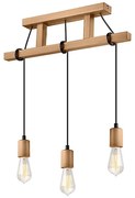 Lampa wisząca LEON 3xE27/60W/230V na linkach
