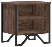 Stojąca szafka nocna z 2 szufladami brązowy dąb E9-T43