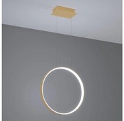 Thoro TH.221 - LED Żyrandol na lince RIO LED/30W/230V CRI95 4000K śr. 55 cm złoty