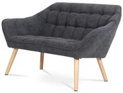 Dwuosobowa sofa AK-322 GREY2, szara
