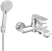 Mexen Pecos R40 bateria wannowa z zestawem prysznicowym, chrom - 7273R40-00