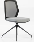 Krzesło do sali konferencyjnej z siatkowym oparciem Start Net S60