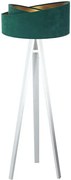 Zielono-biała lampa stojąca trójnóg Z6-Z37