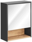 Wisząca szafka łazienkowa z lustrem N9-L67