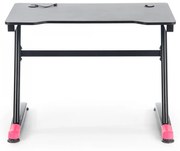 B40 biurko gamingowe czarny / czerwony