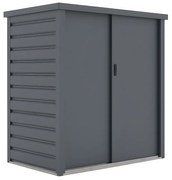 Szafa ogrodowa ze stali galwanizowanej w kolorze szarym REIVAX - 1,31 m3 - Dł.125x Gł.80 x Wys.131 cm