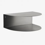 Półka Ścienna ↔︎ 40 Cm Ze Stali Nierdzewnej Taifa Chrome - Sklum