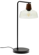 Zielona lampa stołowa ze szklanym kloszem (wysokość 55 cm) Silex – Kave Home