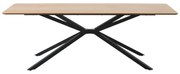 Stół z blatem w dekorze dębu 100x200 cm Cesura – Unique Furniture