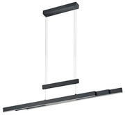 Lampa wisząca czarna z wbudowanym LED-em 3-stopniowy ściemniacz 3-punktowa - Sofie Nowoczesny Oswietlenie wewnetrzne