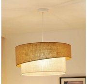 Brilagi - Lampa wisząca SHINE 1xE27/15W/230V pr. 50 cm beż/krem