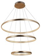 Azzardo AZ4429 - LED Żyrandol na lince BRIGHTON LED/55W/230V gold