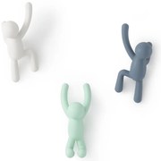 Ścienne plastikowe haczyki zestaw 3 szt. Buddy – Umbra