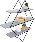 Półka ścienna MCW-A80,  szaro-niebieski