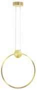 LAMPA SUFITOWA WISZĄCA LED APP1396-CP GOLD 40cm