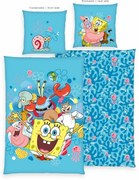 Herding Bawełniana pościel Spongebob, 135 x 200 cm, 80 x 80 cm