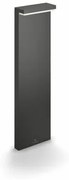 Philips Bustan UltraEfficient zewnętrzna lampakolumnowa LED 3,8W 2700K 82 cm, antracytowa