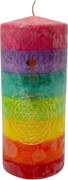Arome Świeca czakrowa, bezzapachowa, 460 g, 7 kolorów