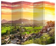 Parawan - Dolina Hampi w Indiach (210x170 cm)