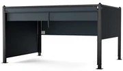Blumfeldt Pantheon Cortina altana ogrodowa 3x4 m