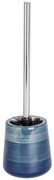 Pojemnik na szczotkę POTTERY PETROL + szczotka WC, WENKO