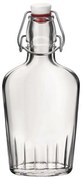 Bormioli Rocco Szklana butelka z zamknięciemklipsowym Fiaschetta, 250 ml