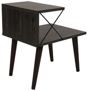Stolik nocny Cross Dark Brown