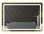 LUSTRO ŚCIENNE LED 80x60cm P10407