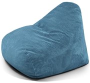 Niebieski sztruksowy worek do siedzenia Snug 100 – SLOWDOWN