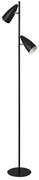 Searchlight EU60971BK - Lampa podłogowa STYLUS 2xE14/7W/230V czarna