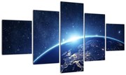 Obraz planety Ziemia (125x70 cm)