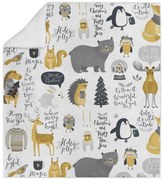 Biały koc dziecięcy 120x180 cm – Oyo home