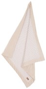 Beżowy koc dziecięcy z mieszanki bawełny 80x80 cm Frosty Almond – Roba
