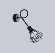 Kinkiet ARTEMIS 1S czarny SOLLUX  LIGHTING