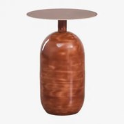 Zestaw 2 Nocnych Stolików Z Żelaza Truax Ø40 Cm - Sklum