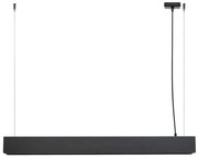 Czarna lampa wisząca liniowa nad stół - A622 L6-H47