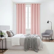 Zasłona gotowa welurowa na przelotkach 140x250 Pudrowy Róż Virella
