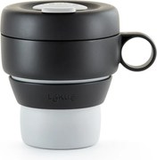 Czarny kubek termiczny 400 ml To Go – Lékué
