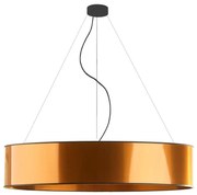 Miedziana lampa wisząca z dużym abażurem 100 cm 18X EX326 G6-N27
