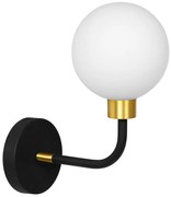 LAMPA ŚCIENNA KINKIET APP1301-1W Czarno Złota