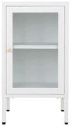 Biała metalowa witryna 38x70 cm Dalby – House Nordic
