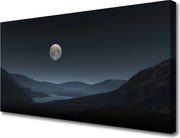 Fotoobraz na płótnie Pełnia Księżyca nad Morzem