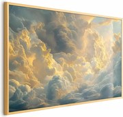 Plakat Ostatnie tchnienie dnia 30x21 cm z ramą złotą bez marginesu ARTGEIST B